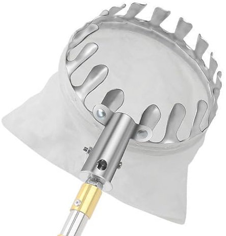 Shurzzesj Obstbaumpflückwerkzeug, Obstpflücken-Werkzeug, tragbares, arbeitssparendes Obstpflückwerkzeug, Hilfswerkzeug für Erntepflückung, Korb, Kirsche, Birne