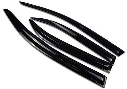 DZSMACHENGSM Windabweiser Auto Seitenfenster Visier Deflektor Für Mitsubishi Für ASX 2010 2011 2012 2013 2014 2015 2016 2017 2018 Windschutzscheibe Für Regenschutzschild