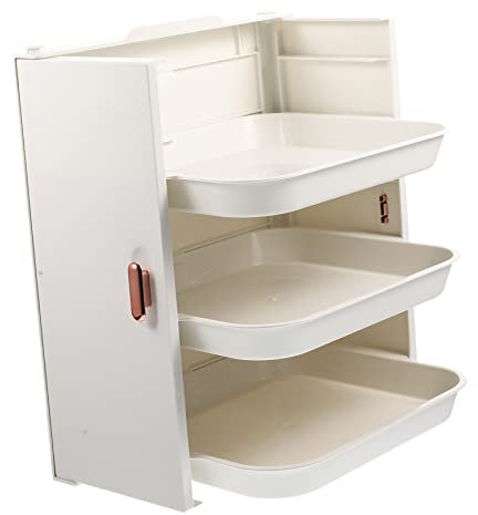 HOLIDYOYO Estante De Cocina Multicapa Para Servir Montada La Pared Estante Para Almacenar Verduras Bandeja Para Frutas Para Alimentos Sin Perforaciones Para Cocina y Sala De Estar