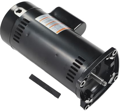 Hiraith USQ1252 2.5H P POOL PUMP MOTOR 3450RPM - OEM -ersättning för A.O. Smith Century & Sta Rite Max-e-Glas, 48Y Ram, 11.2A Legeringsstålvattentätning