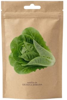 Semillas de Lechuga Romana DECOALIVE – Cultivo en Maceta o Jardín para Ensaladas Frescas