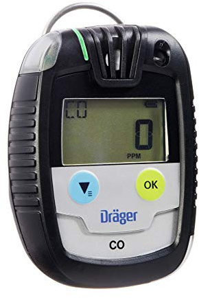 Dräger Pac 6500 CO | Detector de gas portátil de monóxido de carbono (CO) | Medidor de entrada con alarma