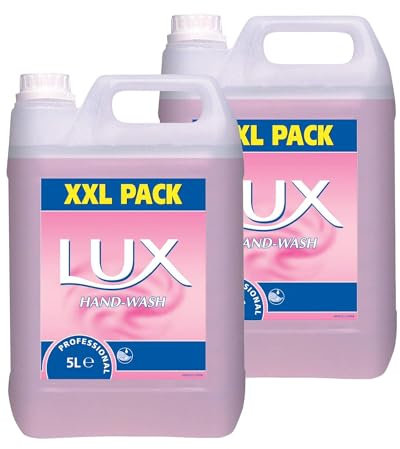 Lux Professional Handseife - Hautfreundliche flüssige Seife, 2x5L Kanister für eine schonende und hygienische Reinigung der Hände