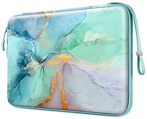 FINPAC Funda para Portátil, Concha Dura Bolsa para 13 MacBook Air 2026 M5 M4 M3 M2 M1, MacBook Neo A18 Pro 2026, 14 MacBook Pro M5 M4 M3 M2 M1, para Lenovo/HP/DELL/Acer/Surface Laptop hasta 13