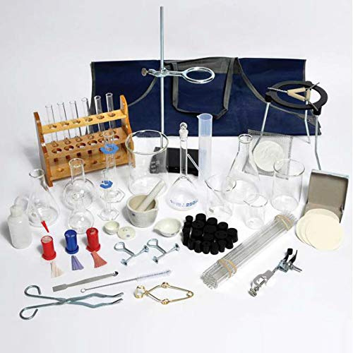 Complete Lab Chemistry Setup Kit, 73 Piece Assortment