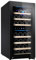 GGM Gastro | WKM100S-2N | Weinkühlschrank - 2 Klimazonen - 100 Liter - max. 33 Flaschen
