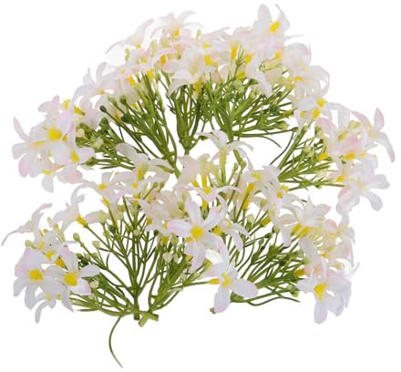 Cabilock 10 Pezzi Di Bouquet Di Corde Di Giglio Simulato Fiori Artificiali Fiori Freschi Fiori Artificiali Finti Giglio Artificiale Gigli Di Pace Gigli Di Seta Bianca