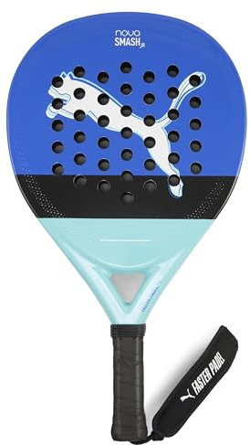 PUMA Erwachsene NOVA Padel Smash Padelschläger OneSize, Vivid Blue Black Safe Lake White