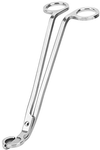 Coupe-Mèche de Bougie en Acier Inoxydable, Coupe Meche Bougie, Coupe-Mèche Ciseaux à Mèche en Acier, Ciseaux à Bougies pour les Amateurs de Bougies Parfumée, pour Couper la Mèche en Toute Sécurité