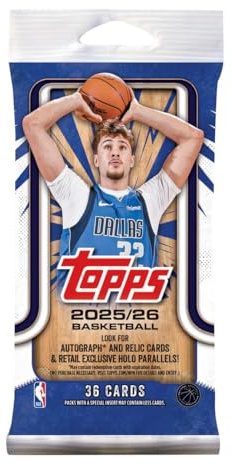 Lot de 36 cartes à collectionner Topps Flagship Basketball 2025-26