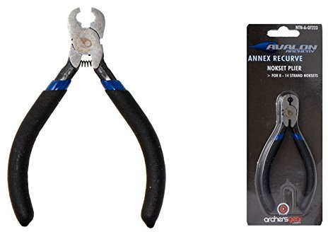 Avalon Tir à l'arc Pince Nock Recurve pour Cordes 8-14 Strand