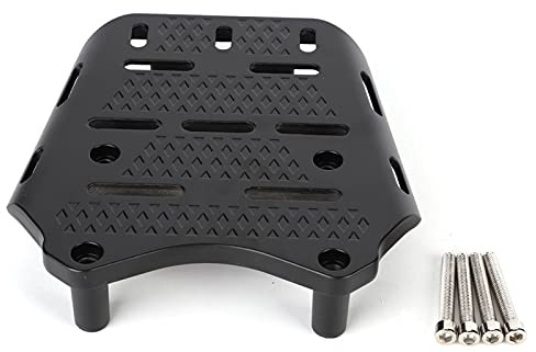 PCX Rack, Rear Luggage Rack, Motorcycle Cargo Rear Luggage Holder Shelf for PCX 125 150 2014-2019 CNC Aluminum Alloy with 4 Screw rear racks for motorbikes rear racks for motorbikes aluminum motorc