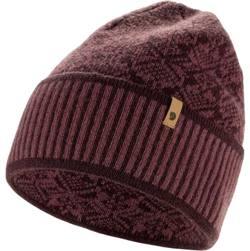 Fjällräven Unisex Snow Mütze, Port, One Size