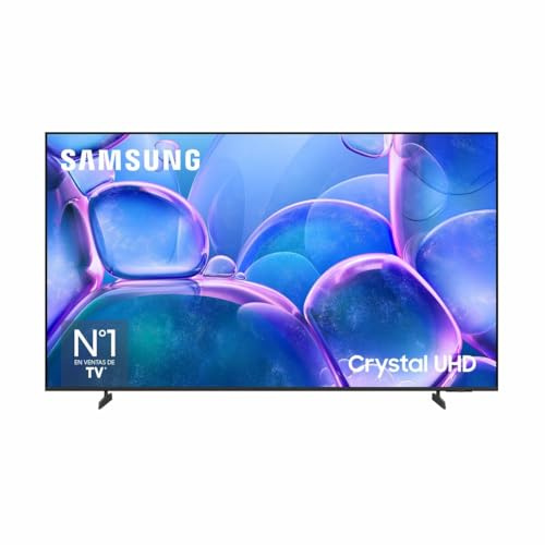 Samsung TV 75 Pouces Crystal UHD U7005F 4K Smart TV, Couleurs Incroyables avec Crystal Processor 4K, écoutez Tous Les Haut-parleurs avec Q-Symphony, données protégées, Knox Security et Gaming Hub