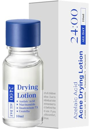 Lozione Asciugante Per Brufoli – 2.48 Inches Cura Viso Ad Azione Rapida | 10 Ml Crema Idratante Lozione Lenitiva Anti-Brufoli – Riduce Le Imperfezioni Durante La Notte Per Donne, Adolescenti E Ragazze