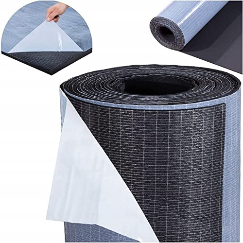 Kautschuk DÄMMATTE 25 x 100 cm Selbstklebend Schallschutz Platte Isolierung Motorhaube 3-50 mm (13 mm)