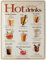 Dodino 30x40cm blechschilder WINTER HOT DRINKS MENU REZEPT, Dekoratives Wohnaccessoire, Deko Metallschild Schild für alle Bar Theke oder Pub Besitzer