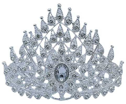 WBANGIAO Thai Corona Danza Copricapo Pettine Corona Thai Gioielli Dei Capelli Thai Ballerino Copricapo Oro Thai Accessori Per Capelli Tradizionale