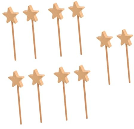 TOYANDONA 10stücke Teiliges Feenstab Unfertige Handgefertigte Feenstäbe Malen Kreative Bastelideen Für Fotorequisit Für Kinderfotos