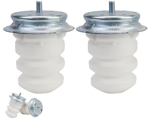 2 Stück Anschlagpuffer Blattfeder, Anschlagpuffer Gummilager Federteller, Anschlagpuffer Jumper, Gummipuffer für Hintere Blattfeder, Federwegbegrenzer Anschlagpuffer