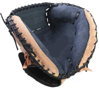 Baseballhandske utomhus sport basebollhandske läder praktisk softball storlek 12,5 vänster hand för vuxenträning
