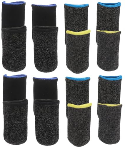 FRCOLOR Gaming-fingerhandschuhe Bildschirm-touchscreen-handschuhe Für Smartphones Fingerkappen Für Gaming Und Arbeit