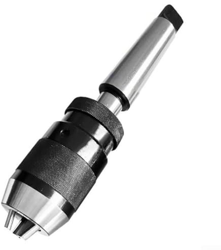 CYRENT Portabrocas autoajustable MT2 R8 B10 B22, portabrocas cónico para fresadora de torno CNC, 5-20 mm B22, adaptador R8, diseño de bloqueo innovador, accesorios industriales (varilla B18 MT2 de 1 a