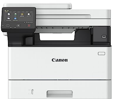 Canon i-SENSYS MF461dw 3-in-1 Wireless Mono Laser Printer - A4 Print, Copy, Scan - 36ppm Print speed, 100ipm Scan Speed - 2-Sided ADF - LCD Touchscreen - Secure & Sustainable - Office Printer