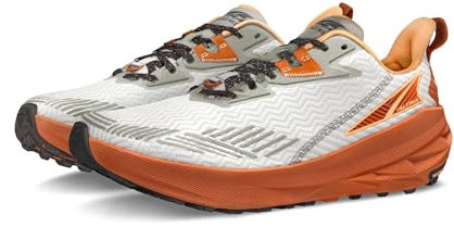ALTRA Experience Wild Trail Laufschuh für Herren, Grau/Orange, 46 EU