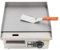 Elektrogrill Grillplatte Elektrisch Tischgrill Edelstahl Deluxe Elektrische Griddle mit 2* Schaufel+2* Ölbürsten, 2000W 50°C-300°C, 14x14 Zoll Kochfläche für Restaurants, Küche, Gewerbe, Haushalt