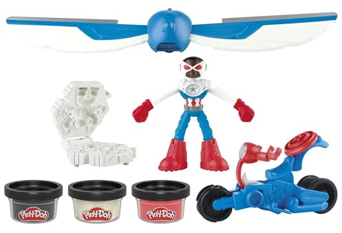 Play-Doh Marvel Captain America Moto-Slicer-lekset