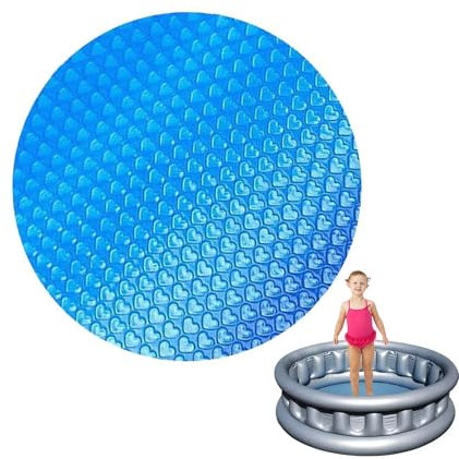 Gdiojnfg Solar Pool, Swimming Pool, Paddling Pool, Lazy Spa Thermal, Bubbles Pool Solar, Heat Retaining Floating Pool Solar Blanket For Keep Pool Water Warm And Clean