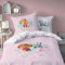 Ropa de cama de franela de 135 x 200 cm, franela de la Patrulla Canina, Skye & Everest, suave para otoño e invierno, 1 funda de almohada de 80 x 80 cm + funda nórdica de 135 x 200, 100% algodón, ropa