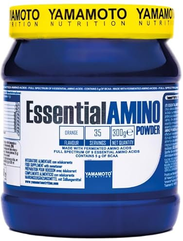 Yamamotò Essential Amino Powder 300 gr - aminoacidi essenziali completi - gusto Arancia