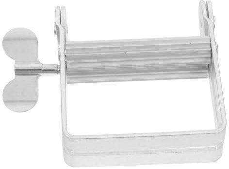 SAFIGLE 2pièces Presse-tube Manuel Acier Pour Dentifrice Et De Pratique Et Pour Salon Et Maison