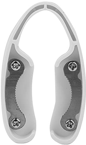 Naroote Cortador de Lámina de Vino, Botella de Vino Cortador de Papel de Lámina de Polka de Acero Inoxidable Papel de de de Aluminio Herramienta para de Aluminio para Botellas de Abridor (WHITE)