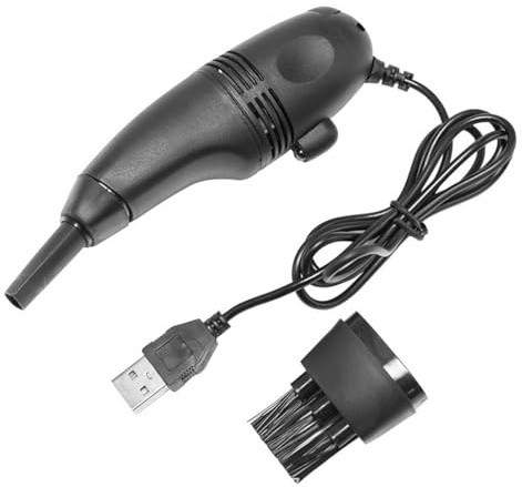 DUZEPA Bärbar dammsugare för dator, tangentbord, bärbar dator, bil, USB-uppladdningsbar, mini kompakt handdammsugare, dammsamlare