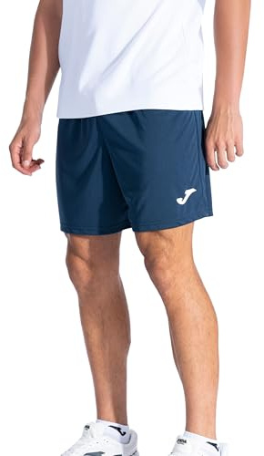 Joma Pantalón Corto Deportivo Hombre, 6XS a 3XL - Cintura Elástica y Ajuste de Cordón - Bermuda Transpirable y Secado Rápido - Treviso