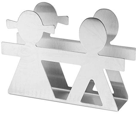 Edelstahl Serviettenhalter, Moderne Serviettenständer für jede Serviettengröße, Serviettenspender für Küche, Picknicktisch, Restaurant, Bar und Party Tischdekoration, Geschenkideen