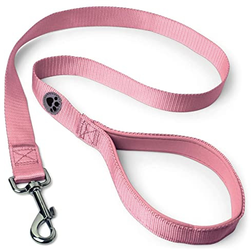 iGadgitz Home U7158 Padded Handle Dog Lead Leash - Pink - 180cm (1.8m) 6ft