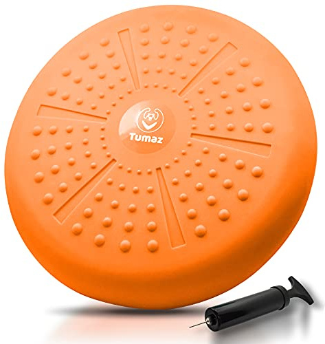 Tumaz Cojines de Equilibrio- Mejorar la Postura de Sentado y También Estabilidad Disco de Equilibrio para la Fisioterapia, Alivio del Dolor de Espalda y Fuerza Central para Todas Las Edades