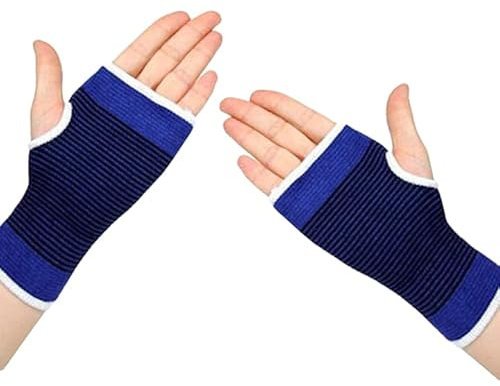 Jesata Wrist & Palm Support Brace for Men and Women | Hand Support Gloves and Tendonitis Arthritis Pain Relief 1Pair