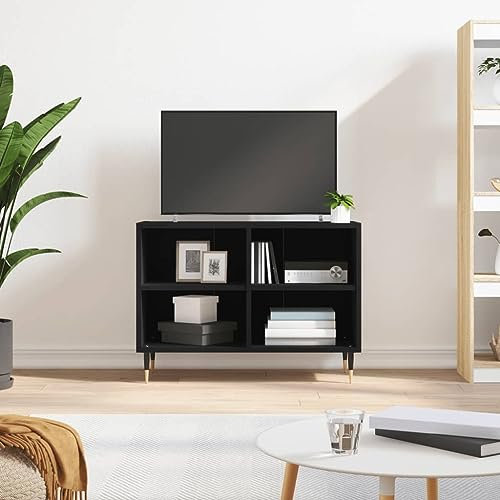 TV Cabinet Engineered Wood - Modern Tv Stand Cabinet with Storage Shelves, Living Room Furniture, Sideboards For Living Room