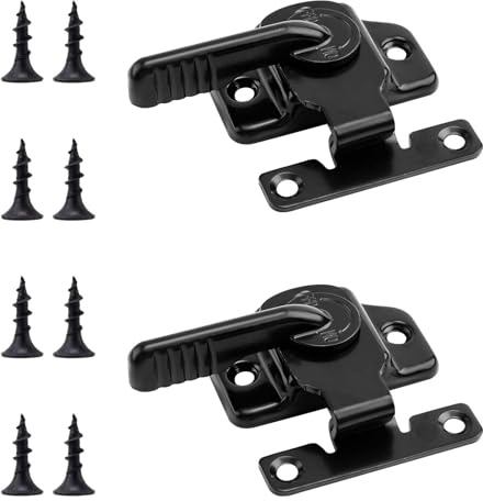 2pz Kit Chiavistelli Porta Affumicatore 8 Viti, Chiavistello Foglia Affumicatore Chiavistello Morsetto per 1077 PBV4PS2, Pit Boss Pro Series II 4 Series Vertical Wood Pellet Smoker