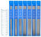 36 Stück Stricknadeln Set, Edelstahl Doppelspitzen 2 mm/2,5 mm/3 mm/3,5 mm/4 mm/4,5 mm/5 mm - 7 Größen, 35 Stück Aus Edelstahl Mit 1 Lineal