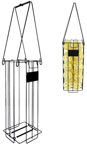 Generisch Tennisball-Korb Zum Aufsammeln Von Bällen, Tennis-Korb, Tragbarer Ergonomischer Sammler Mit Großem Fassungsvermögen Für Baseball Softball Volleyball Und Outdoor Training