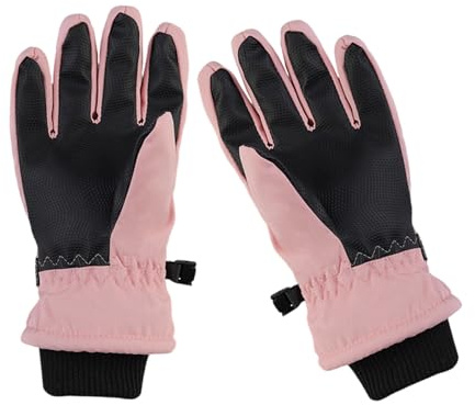 Oxxggkao Guanti da sci antivento per snowboard, schermo tattile, invernali, caldi, per donne, uomini, snowboard, ciclismo, escursionismo