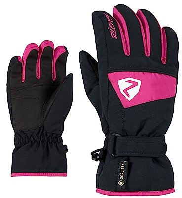 Ziener Kinder LAGO GTX glove junior Ski-Handschuhe/Wintersport | wasserdicht, atmungsaktiv, pop pink, 7