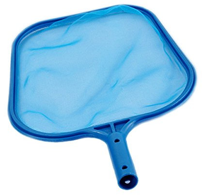 Cabilock Home AccessoriesSwimming Pool Shallow Water Leaves Net Cleaning Tool Pond Dredge Leaf Rake Mesh Frame Net Skimmer Cleaner 43x30cm for Home