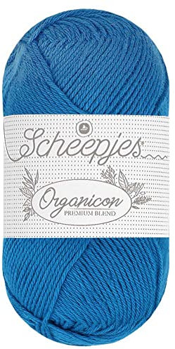 Scheepjes - Scheepjes 266 Saphir Organicon Garn - 1x50g